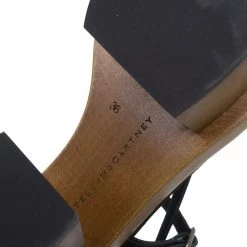 Stella McCartney Black Leather Altea Platform Sandals Size 36 For Women -Stella McCartney Sales luxury women stella mccartney used shoes p49793 0011