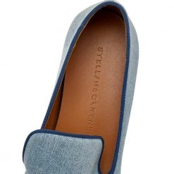 Stella McCartney Blue Denim Binx Slip On Sneakers Size 38 For Women -Stella McCartney Sales luxury women stella mccartney used shoes p502231 004