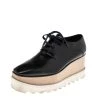 Stella McCartney Black Faux Leather Elyse Platforms Sneakers Size 36 For Women -Stella McCartney Sales luxury women stella mccartney used shoes p503919 005