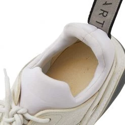 Stella McCartney White/Grey Faux Leather Eclypse Low Top Sneakers Size 38 For Women -Stella McCartney Sales luxury women stella mccartney used shoes p526722 003