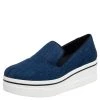 Stella McCartney Blue Denim Binx Slip On Platform Sneakers Size 36 For Women -Stella McCartney Sales luxury women stella mccartney used shoes p535827 001