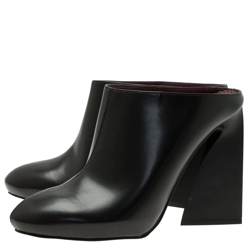 Stella McCartney Black Vanessa Mules Size 38 For Women 6 Stella McCartney Black Vanessa Mules Size 38 For Women - Image 4