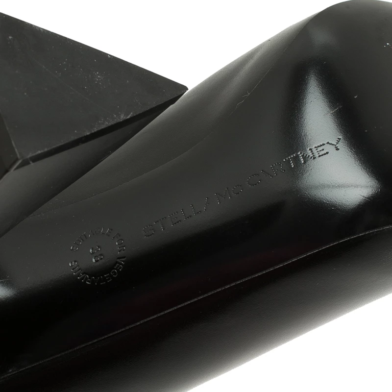 Stella McCartney Black Vanessa Mules Size 38 For Women 13 Stella McCartney Black Vanessa Mules Size 38 For Women - Image 11