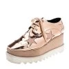 Stella McCartney Gold Faux Leather Elyse Platform Sneakers Size 39 For Women 1 Stella McCartney Gold Faux Leather Elyse Platform Sneakers Size 39 For Women -Stella McCartney Sales luxury women stella mccartney used shoes p551166 007