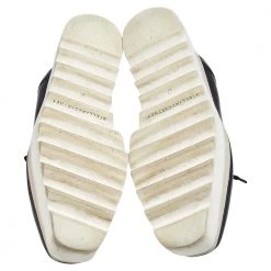 Stella McCartney Black Faux Leather Elyse Platform Derby Sneakers Size 37 For Women 15 Stella McCartney Black Faux Leather Elyse Platform Derby Sneakers Size 37 For Women -Stella McCartney Sales luxury women stella mccartney used shoes p552289 009