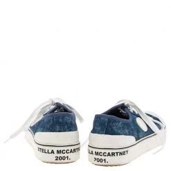 Stella McCartney Blue Denim And Rubber Low Top Sneakers Size 40 For Women -Stella McCartney Sales luxury women stella mccartney used shoes p555286 006