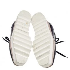 Stella McCartney Black Faux Patent Leather Elyse Platforms Sneakers Size 39 For Women -Stella McCartney Sales luxury women stella mccartney used shoes p557298 008