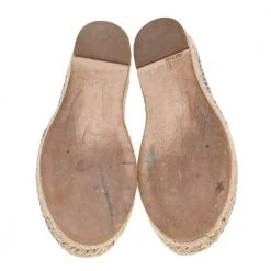 Stella McCartney Blue/White Star Print Denim Rocio Espadrille Flats Size 40 For Women -Stella McCartney Sales luxury women stella mccartney used shoes p559985 008