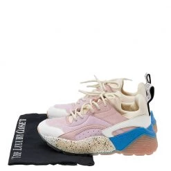 Stella McCartney Multicolor Faux Leather/Suede And Neoprene Eclypse Chunky Sneakers Size 35 For Women -Stella McCartney Sales luxury women stella mccartney used shoes p572681 003