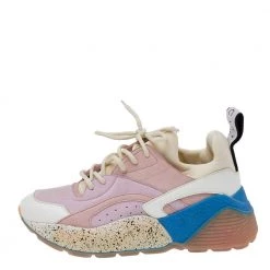 Stella McCartney Multicolor Faux Leather/Suede And Neoprene Eclypse Chunky Sneakers Size 35 For Women -Stella McCartney Sales luxury women stella mccartney used shoes p572681 008