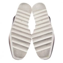 Stella McCartney Burgundy Faux Leather Elyse Platform Sneakers Size 39 For Women -Stella McCartney Sales luxury women stella mccartney used shoes p572792 009