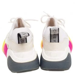 Stella McCartney Multicolor Faux Leather And Faux Suede Eclypse Low-Top Sneakers Size 39 For Women 14 Stella McCartney Multicolor Faux Leather And Faux Suede Eclypse Low-Top Sneakers Size 39 For Women -Stella McCartney Sales luxury women stella mccartney used shoes p577431 009
