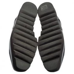 Stella McCartney Black Faux Leather Elyse Star Platform Lace Up Sneakers Size 39 For Women -Stella McCartney Sales luxury women stella mccartney used shoes p582828 006