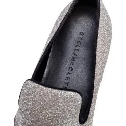 Stella McCartney Grey Glitter Platform Sneakers Size 35 For Women -Stella McCartney Sales luxury women stella mccartney used shoes p592668 002