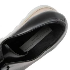 Stella McCartney Black Faux Leather Elyse Platform Derby Sneakers Size 38 For Women -Stella McCartney Sales luxury women stella mccartney used shoes p594080 006