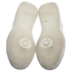 Stella McCartney White Faux Leather Lace Up Sneakers Size 39 For Women -Stella McCartney Sales luxury women stella mccartney used shoes p595833 001