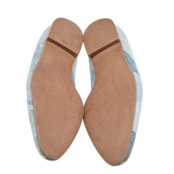 Stella McCartney Blue Camo Print Canvas Smoking Slippers Size 38 For Women -Stella McCartney Sales luxury women stella mccartney used shoes p604268 009