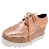 Stella McCartney Rose Gold Faux Leather Elyse Star Sneakers Size 37 For Women -Stella McCartney Sales luxury women stella mccartney used shoes p608018 002
