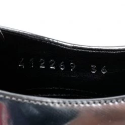 Stella McCartney Silver Faux Leather Odette Buckle Loafers Size 36 For Women -Stella McCartney Sales luxury women stella mccartney used shoes p608823 010