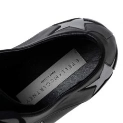 Stella McCartney Black Faux Leather Elyse Star Platform Derby Sneakers Size 36 For Women -Stella McCartney Sales luxury women stella mccartney used shoes p608840 1647232657 002