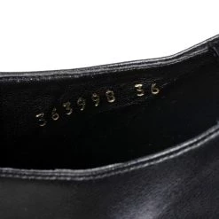 Stella McCartney Black Faux Leather Elyse Star Platform Derby Sneakers Size 36 For Women -Stella McCartney Sales luxury women stella mccartney used shoes p608840 1647232662 003