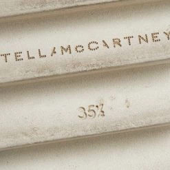 Stella McCartney Brown Faded Effect Faux Leather Elyse Star Platform Lace Up Derby Size 35.5 For Women -Stella McCartney Sales luxury women stella mccartney used shoes p610069 009