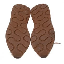 Stella McCartney Beige Faux Suede And Faux Leather Eclypse Low Top Sneakers Size 39 For Women -Stella McCartney Sales luxury women stella mccartney used shoes p617401 008