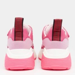 Stella McCartney Pink Faux Leather And Fabric Velcro Strap Eclypse Low Top Sneakers Size 37 For Women 15 Stella McCartney Pink Faux Leather And Fabric Velcro Strap Eclypse Low Top Sneakers Size 37 For Women -Stella McCartney Sales luxury women stella mccartney used shoes p632786 006