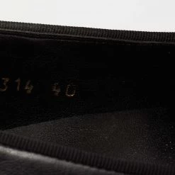 Stella McCartney Black Faux Leather Binx Star Slip On Platform Sneakers Size 40 For Women -Stella McCartney Sales luxury women stella mccartney used shoes p646627 009