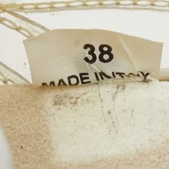 Stella McCartney White PVC And Faux Leather Eclypse Sneakers Size 38 For Women -Stella McCartney Sales luxury women stella mccartney used shoes p647960 002