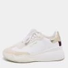 Stella McCartney Tricolor Faux Leather And Faux Suede Loop Raised Low Top Sneakers Size 36 For Women -Stella McCartney Sales luxury women stella mccartney used shoes p652026 004