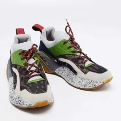 Stella McCartney Multicolor Faux Leather And Neoprene Eclypse Chunky Sneakers Size 40 For Women -Stella McCartney Sales luxury women stella mccartney used shoes p656165 008