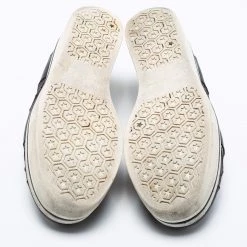 Stella McCartney Black Faux Leather And Faux Snake Print Binx Star Platform Slip On Sneakers Size 38 For Women -Stella McCartney Sales luxury women stella mccartney used shoes p661647 002