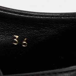 Stella McCartney Black Faux Leather Elyse Platform Lace Up Derby Size 36 For Women -Stella McCartney Sales luxury women stella mccartney used shoes p675749 009