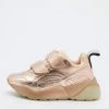 Stella McCartney Metallic Rose Gold Faux Leather Eclypse Sneakers Size 36 For Women -Stella McCartney Sales luxury women stella mccartney used shoes p677570 002