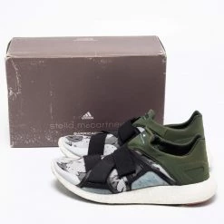 Stella McCartney X Adidas Multicolor Leather And Fabric Slip On Sneakers Size 40.5 For Women -Stella McCartney Sales luxury women stella mccartney used shoes p678938 004