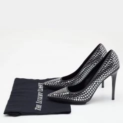 Stella McCartney Grey Studded Faux Suede Pumps Size 38 For Women 19 Stella McCartney Grey Studded Faux Suede Pumps Size 38 For Women -Stella McCartney Sales luxury women stella mccartney used shoes p680494 001