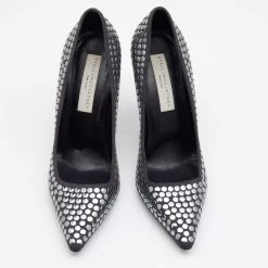 Stella McCartney Grey Studded Faux Suede Pumps Size 38 For Women 13 Stella McCartney Grey Studded Faux Suede Pumps Size 38 For Women -Stella McCartney Sales luxury women stella mccartney used shoes p680494 004