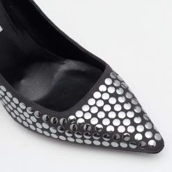 Stella McCartney Grey Studded Faux Suede Pumps Size 38 For Women 17 Stella McCartney Grey Studded Faux Suede Pumps Size 38 For Women -Stella McCartney Sales luxury women stella mccartney used shoes p680494 006