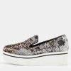 Stella McCartney Multicolor Sequin Binx Platform Slip On Sneakers Size 36 For Women