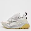 Stella McCartney White/Silver Faux Leather And Faux Suede Eclypse Velcro Sneakers Size 37 For Women -Stella McCartney Sales luxury women stella mccartney used shoes p680949 002