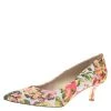 Stella McCartney Pink Floral Jacquard Gwen Pointed Toe Pumps Size 38.5 For Women -Stella McCartney Sales luxury women stella mccartney used shoes p70713 001