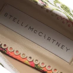 Stella McCartney Pink Floral Jacquard Gwen Pointed Toe Pumps Size 38.5 For Women -Stella McCartney Sales luxury women stella mccartney used shoes p70713 007