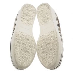 Stella McCartney Grey Faux Python Creeper Platform Sneakers Size 38 For Women -Stella McCartney Sales luxury women stella mccartney used shoes p73905 006