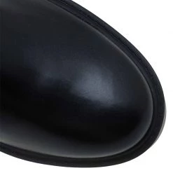 Stella McCartney Black Faux Leather Hadley Platform Ankle Boots Size 40 For Women -Stella McCartney Sales luxury women stella mccartney used shoes p79603 008