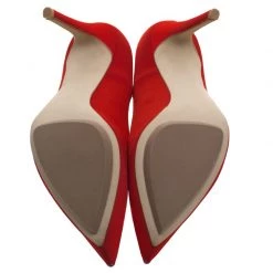 Stella McCartney Red Satin Pointed Toe Pumps Size 37.5 For Women 15 Stella McCartney Red Satin Pointed Toe Pumps Size 37.5 For Women -Stella McCartney Sales luxury women stella mccartney used shoes p94281 006