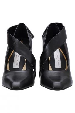 Stella McCartney Black Faux Leather Wooden Heel Pumps Size 38.5 For Women 9 Stella McCartney Black Faux Leather Wooden Heel Pumps Size 38.5 For Women -Stella McCartney Sales luxury women used shoes p204013 005